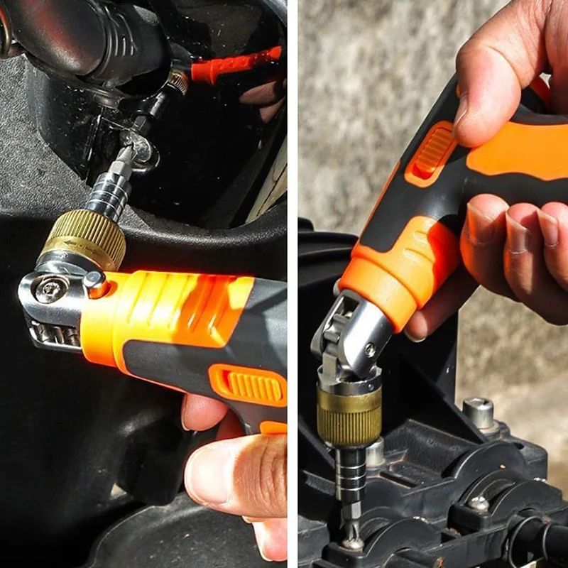 

[TL][TL] Набор прочных отверток с храповым механизмом 16 в 1, магнитная гайковертка, многофункциональные ручные инструменты для электронного ремонта