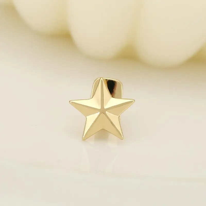 نجمة الأسنان جريلز الهيب هوب الذهب والفضة اللون قبعات الأسنان للنساء الرجال المجوهرات