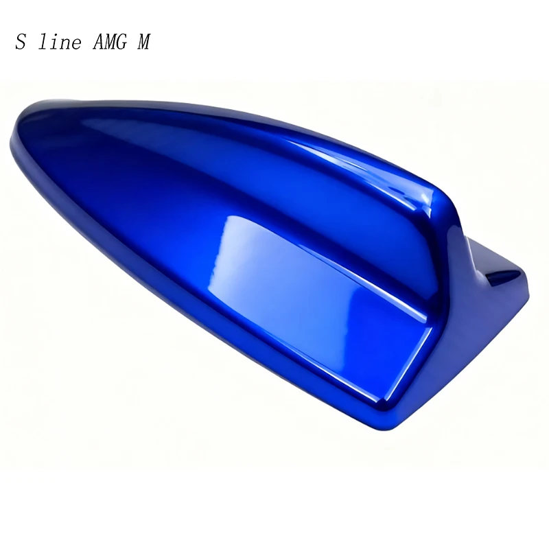 Car Styling Carbon Fiber Antenna Shark Fin Aerials Sticker For BMW 3 Series E90 X5 E70 X6 E71 X3 F25 X1 E84 Sports Accessories