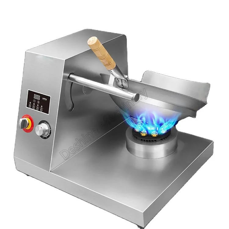 

Коммерческая автоматическая машина для жарки, газовая кастрюля, многофункциональная кастрюля с антипригарным покрытием