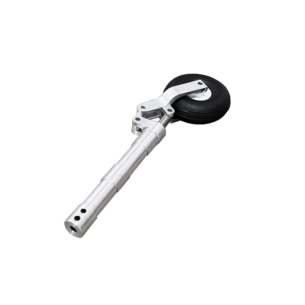 Un trou de 4mm/5mm, amortissement des genoux, train d'atterrissage absorbant les chocs, hauteur 95mm à 165mm, trépied de choc à vis sans fin pour modèle d'avion RC de 2 à 4kg