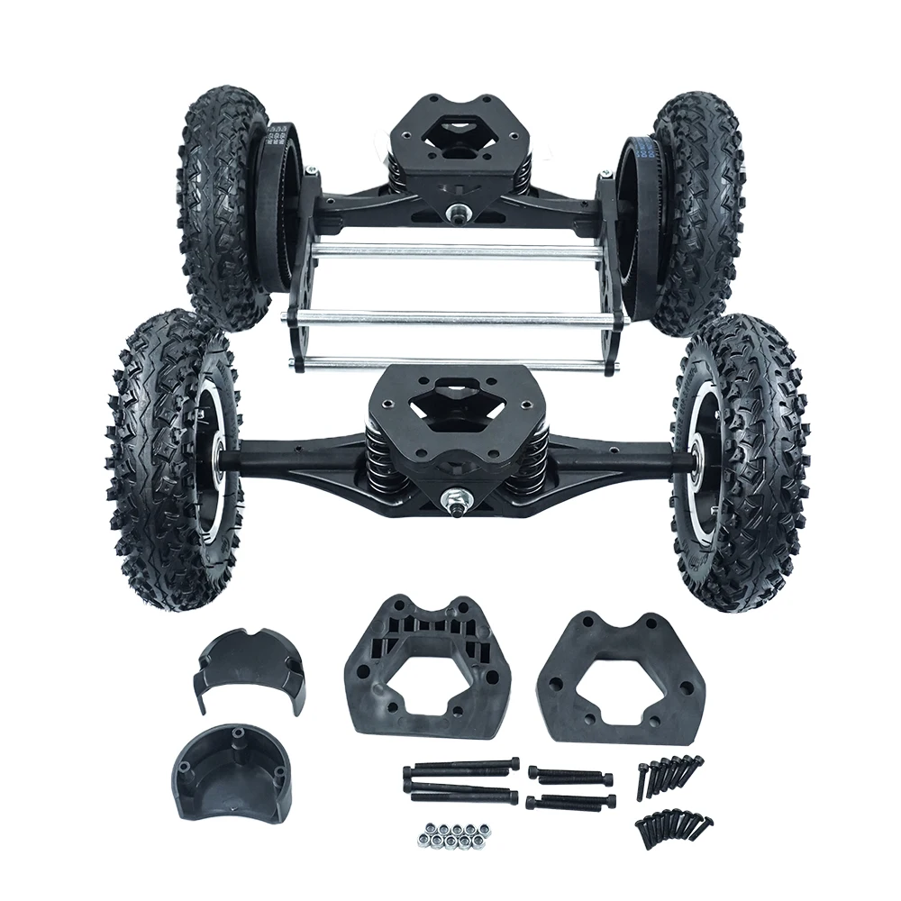 Electric Skateboard Bridge 16.5-inch Inflatable Wheel Terrain Pneumatic Tire Kit Off-road Longboard DIY Modification