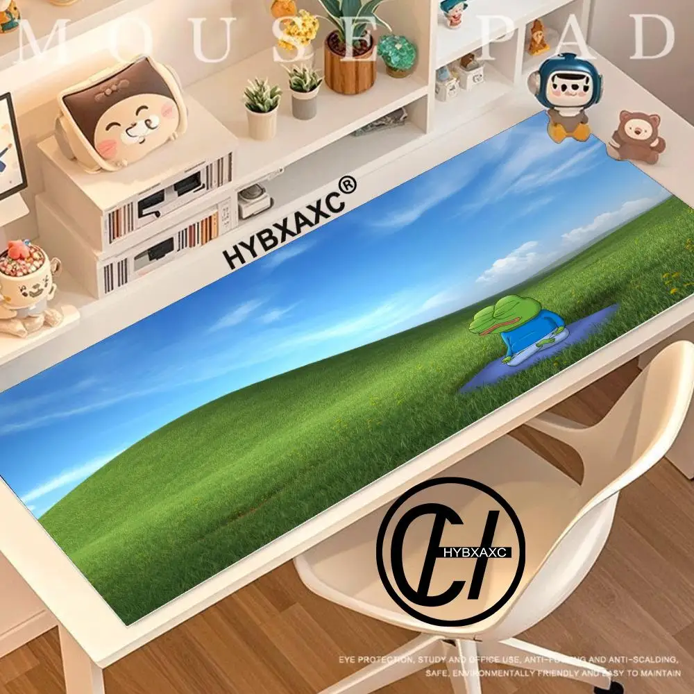 Funny Spoof Computer Desktop Puppy Mouse Pad Large Anti-Slip Rubber Gaming MousePad Table Pads Suitable for Office Long Desk Mat
