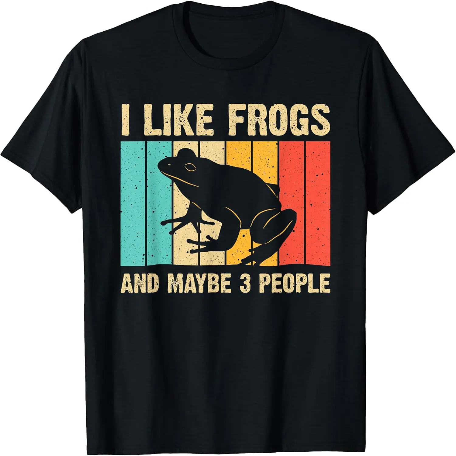 Cute Frog Design for Toad Lovers Men Women Amphibian Animals T-Shirt