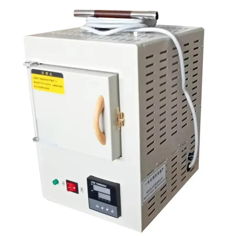 

1.5kw Programmable Enclosed Ceramic Fiber Muffle Furnace Small Electric Laboratory Furnace 220v SXC-1.5-10