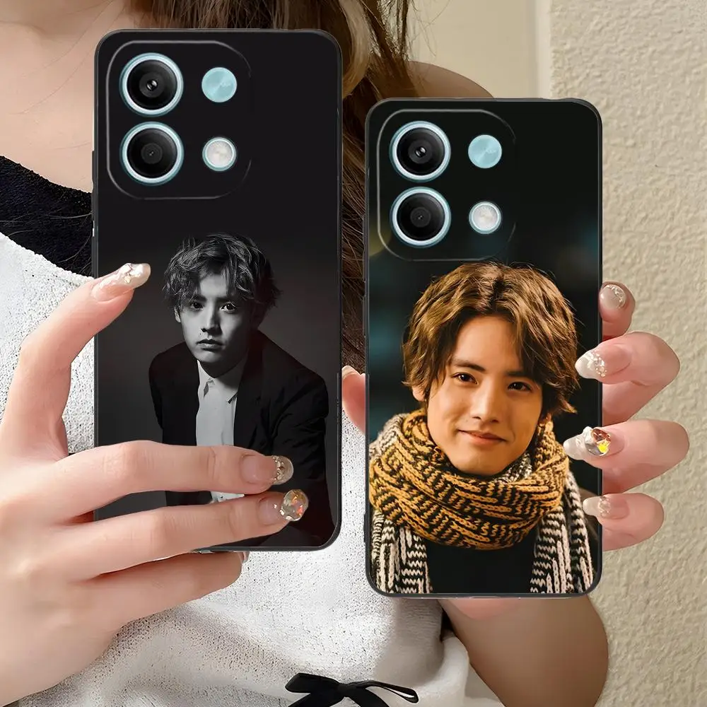 Akaso Eiji حافظة هاتف محمول لهاتف Xiaomi Redmi Note 14 13 12 11 S Pro Plus 4G 5G غطاء طباعة ملون غطاء فاخر جميل #1