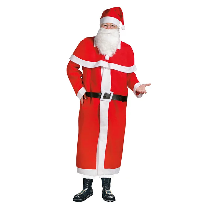

Adult Christmas Costume Santa Claus Cosplay Stage Performance Suit for Holiday Parties And Festive Events