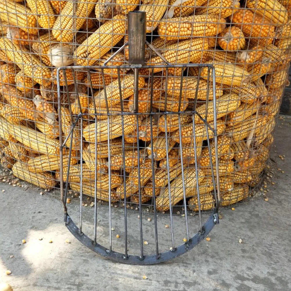 1Pcs Farm-Oriented Corn Shovel Large Collect Maize Shovel Multifunctional Iron Spade Lightweight Portable Farm Tool