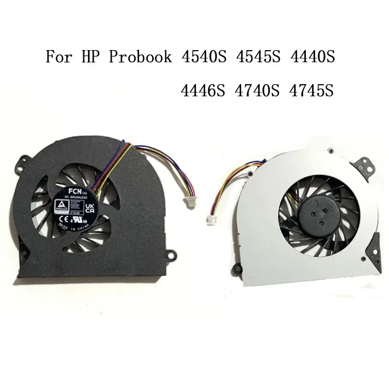 CPU Cooling Fan For HP Probook 4540S 4545S 4440S 4446S 4740S 4745S Notebook Cooler Processor Fans DFS551205ML0T FC5H 683484-001