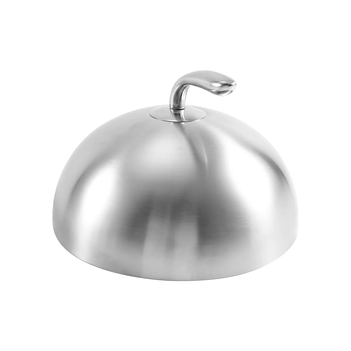 شريحة لحم غطاء 1 قطعة 24 سنتيمتر الفولاذ المقاوم للصدأ غطاء شريحة لحم تيبانياكي قبة غطاء طبق المنزل جولة النفط برهان وجبة غطاء للطعام المطبخ الطبخ