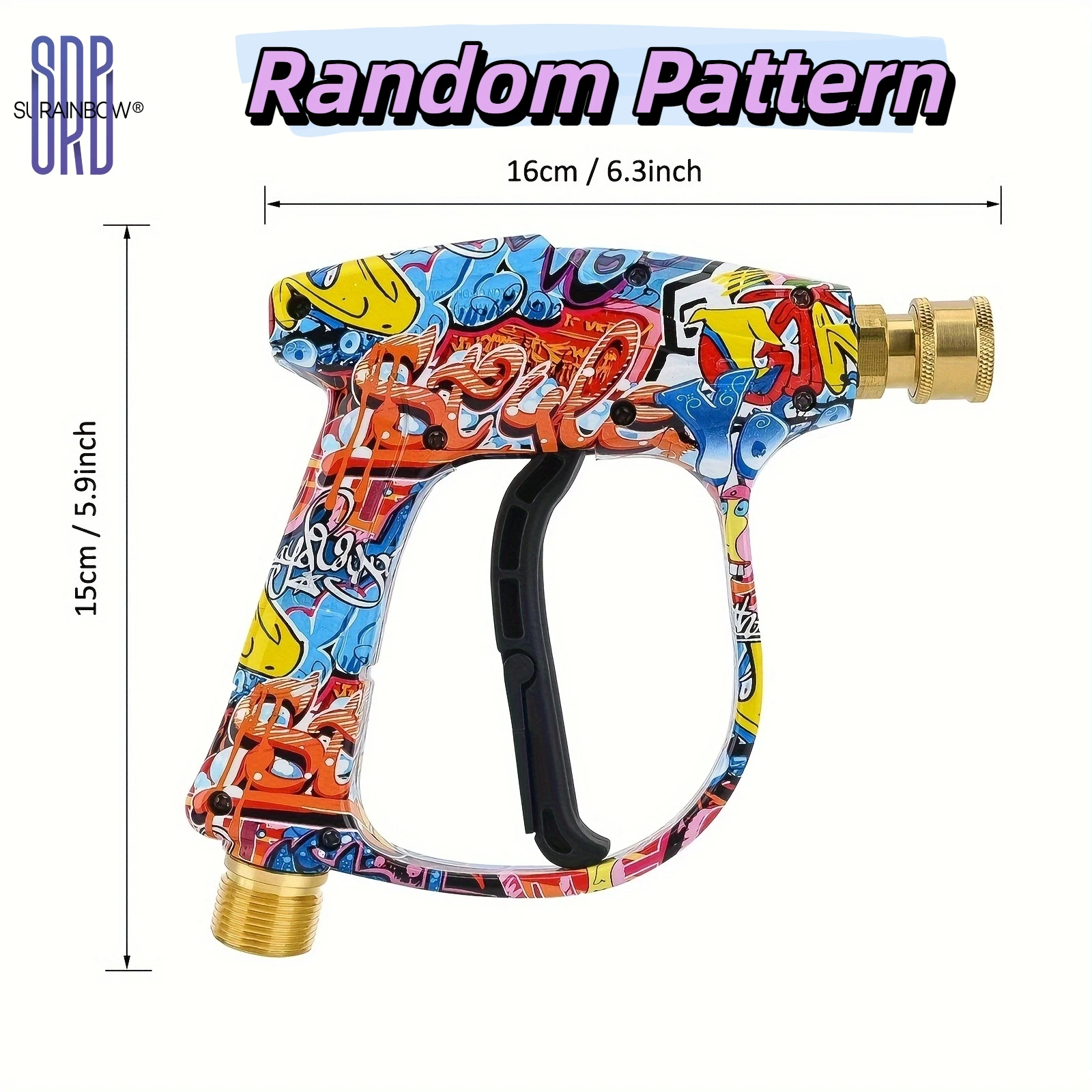 

Водяной пистолет под давлением — быстрый разъем с входным отверстием M22 и быстрым конвертером для моделей мойки высокого давления Karcher K2 K3 K4 K5 K6 K7