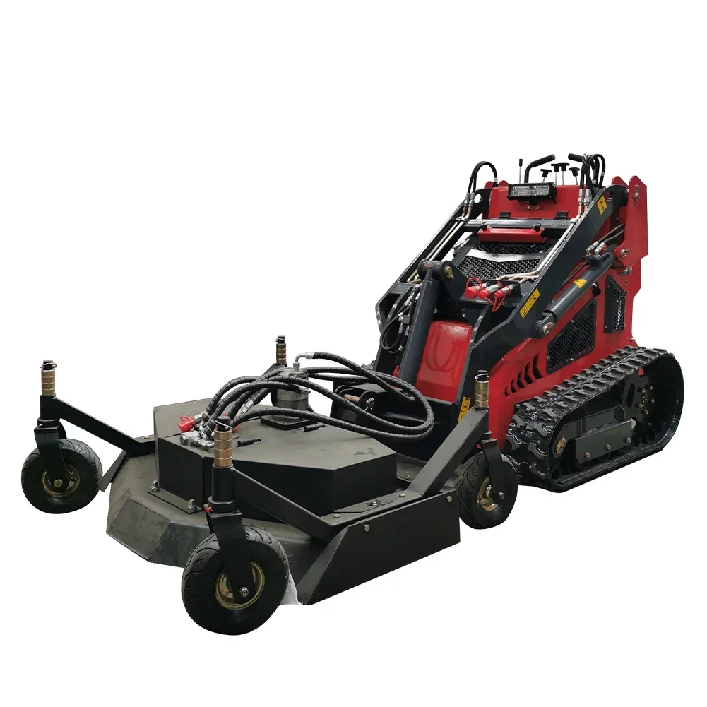 Brush Cutter Lawn Mower For Mini Skid Steer Loader