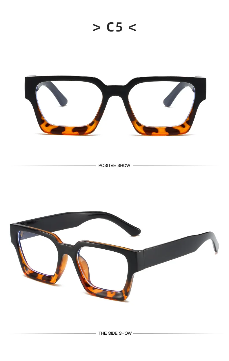 Neue Transparente Computer Brille Rahmen Frauen Männer Anti Blau Licht Platz Brillen Blockieren Gläser Optische Spektakel Brillen ﻿ – Detail 12