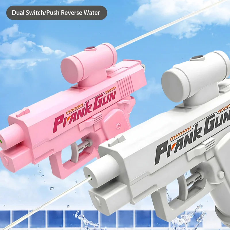 

Funny Double-Sided Reverse Water Gun Summer Prank Toy Mini Tactical Water Sprayer for Kids Adults Pool Beach Outdoor Water Fight
