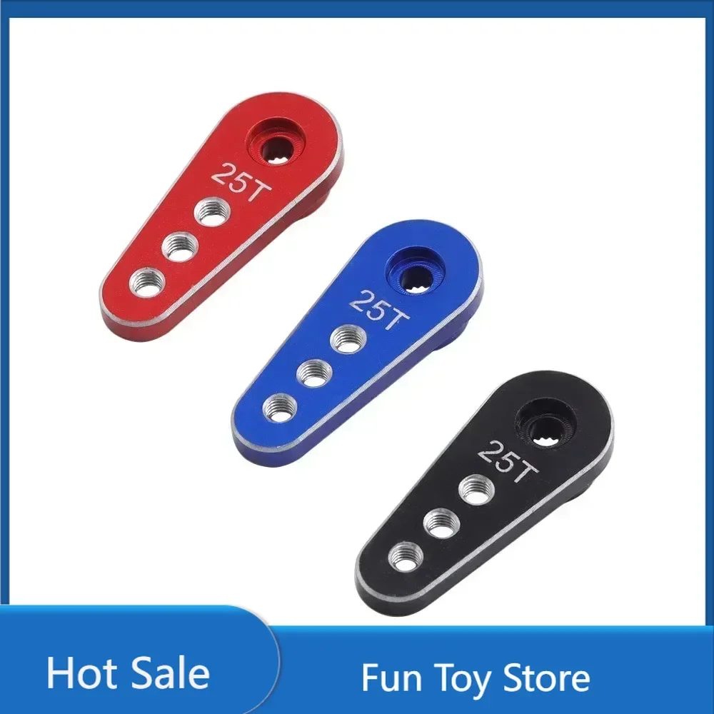 

31,5 мм 25 т сервопривод, рулевой рожок для Trxs Trx4 Axial Scx10 Tamiya 1/10 Rc Crawler Truck Futaba Savox Emax Hsp серводвигатели