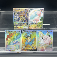 DIY PTCG Collection Card Mewtwo Vstar 221/172 Charizard Vstar 212/172 Sar Set Vstar Universe Japanese Foil Card Child Gifts