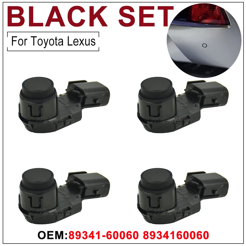 4pcs/lot Parking Sensor PDC 89341-60060 For Toyota Lexus LX450 LX570 2015 2016 2017 2018 2019 .