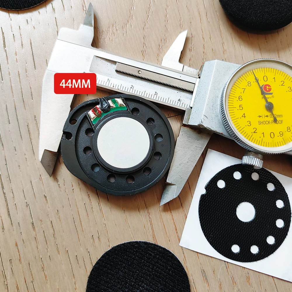 ELFINEAR Hochwertige DIY-Stereo-Helmlautsprecher-Kopfhörer für Cardo, Sena, Lexin, Vimoto. Funktioniert mit den meisten Helmkommunikatoren – Detail 11