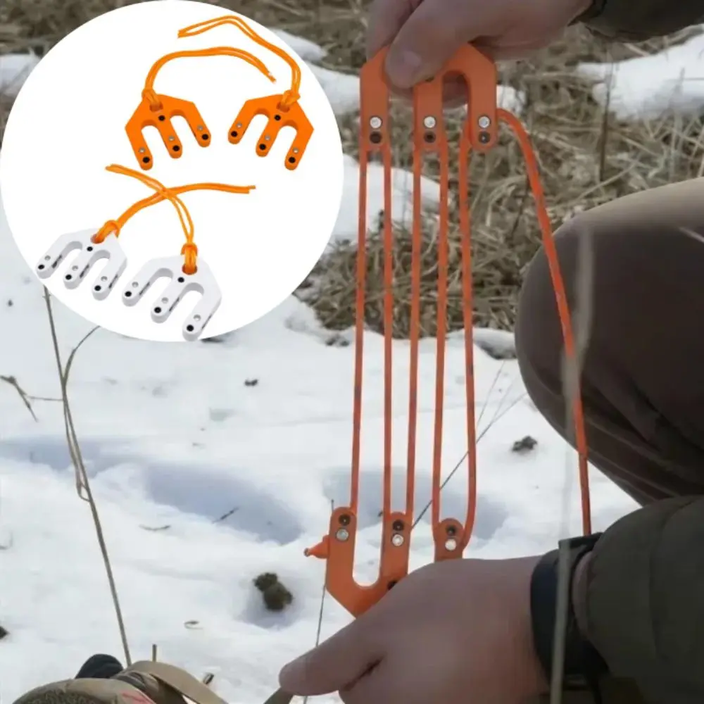 Multifunctional Portable Hoist Block Ultralight Nylon Material Tackle Pulley System Pulley System Portable Design