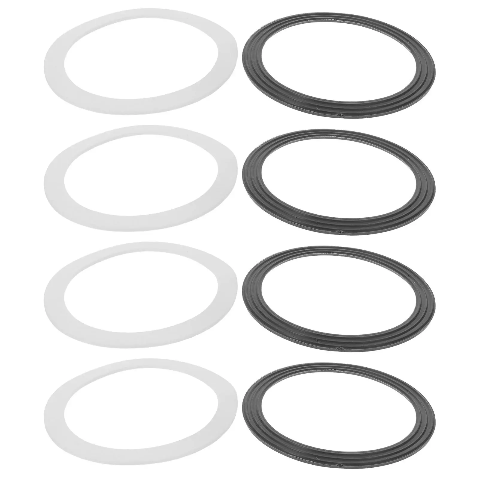8 Pairs Kitchen Sink Gasket Kitchen Sink Drain Seal Gasket Rubber Washers Plumbing Strainer Seal Rings Parts For Leak Prevention