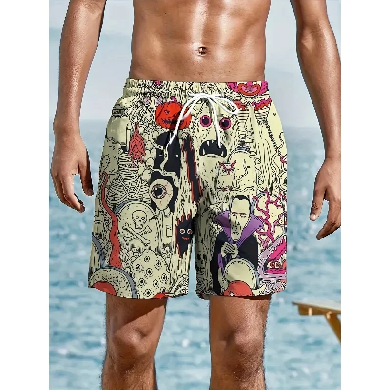 

Men's Fashion Sports Casual Summer Printed ShortsKV