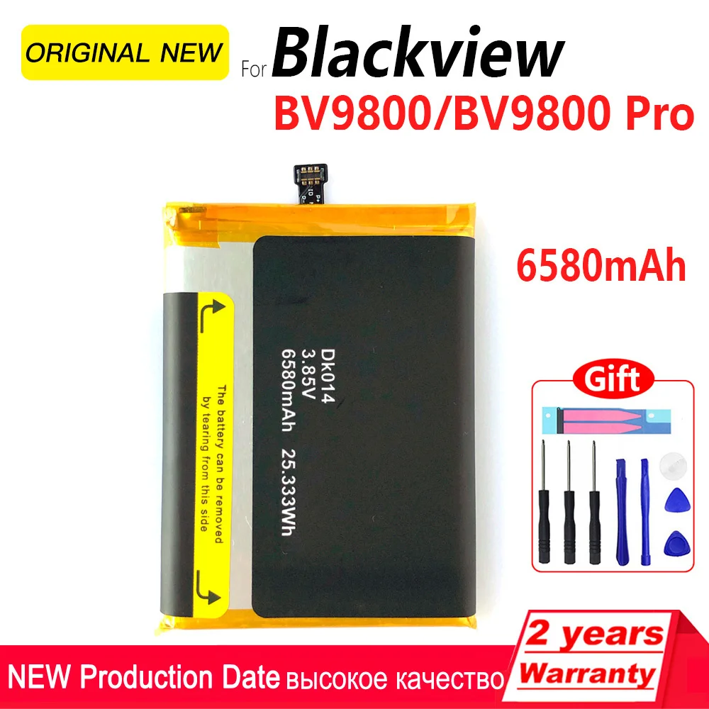 Original New Phone Battery For Blackview BV6000 BV7000 BV8000 BV9000 PRO BV9500 BV6800 A10 A60 R6 BV9700 BV9800 P10000 A80 PRO