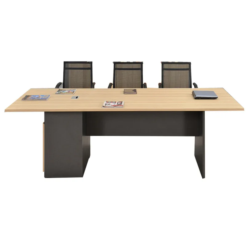 

Negotiation training desk, simple modern conference room paint-free board rectangular