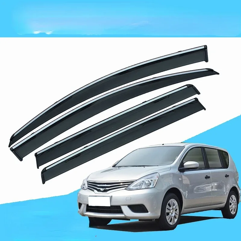 for  Nissan LIVINA car weather shield modification accessories decorative car window rainproof rain eyebrow