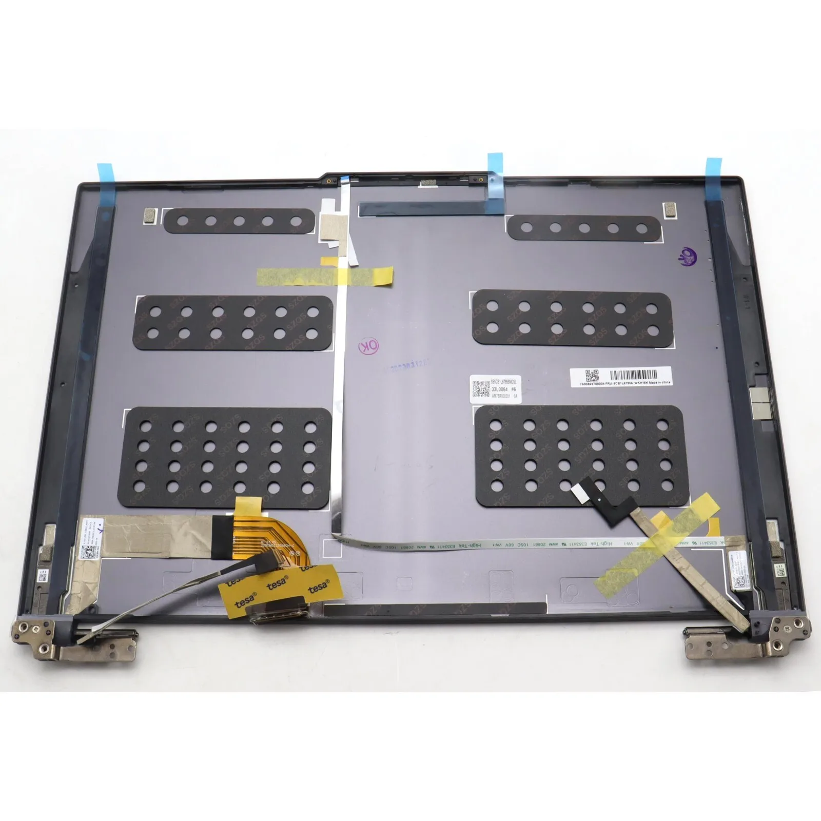 

5CB1L67955 New Lcd Rear Back Cover For Legion S7 16IRH8 82Y3 S7 16APH8 82Y4