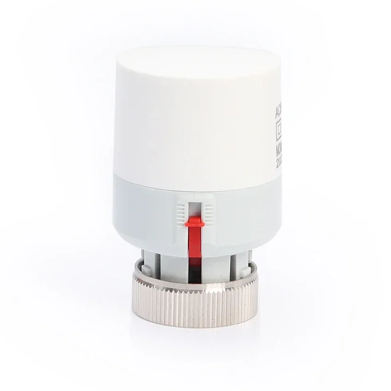 1 pieces of 230V normally closed NC M30 * 1.5mm floor heating electric actuator TRV constant temperature radiator valve