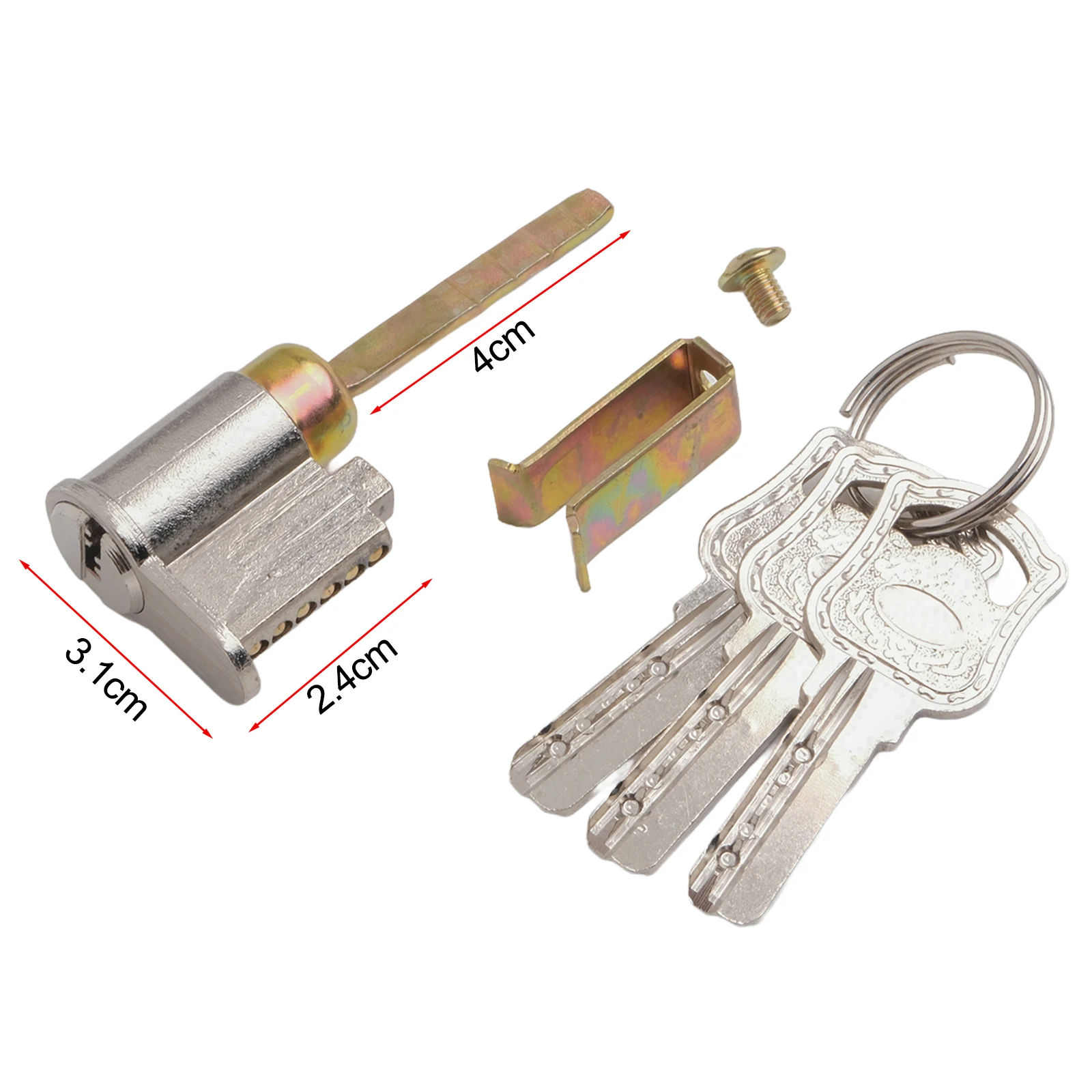 Bathroom Door Lock Sliding Door Lock Easy Installation Maximum Safety Rust Resistance Secure Locking Mechanism