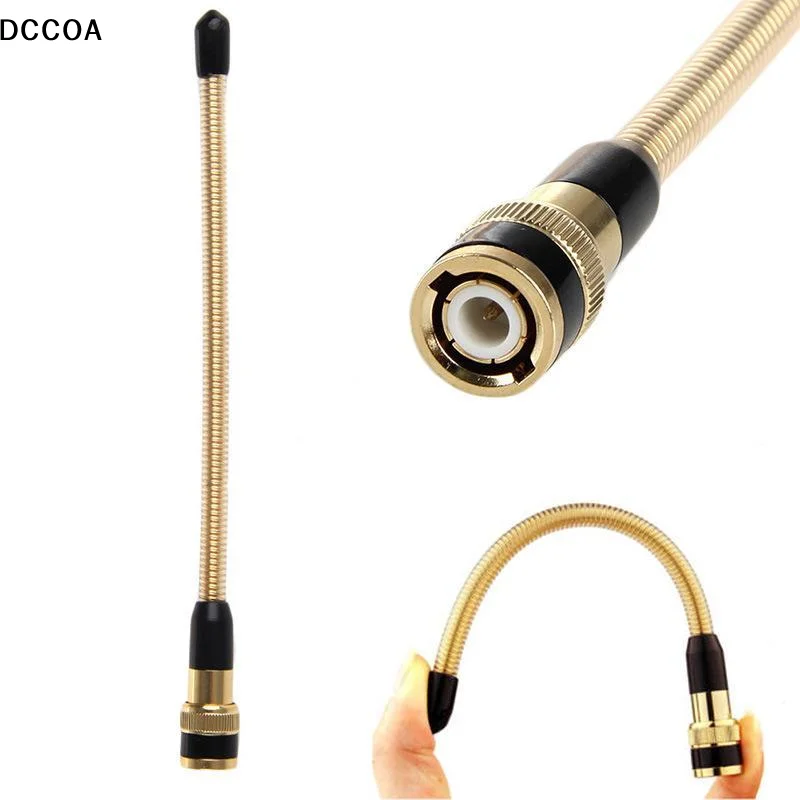 [COA]136 To 174MHz Flexible Spring Radio Antenna BNC Connector High Signal Gain Replacement Antenna For Handheld Two Way Radio
