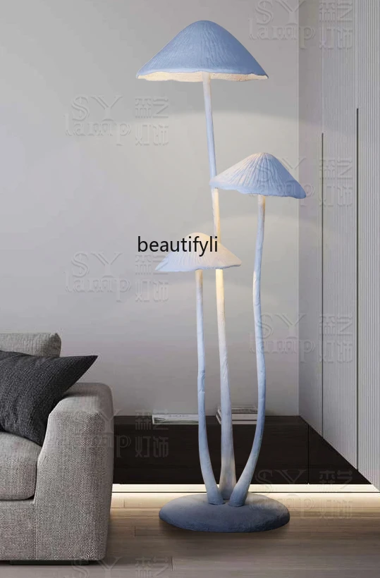 

Art Sculpture Silent Style Decoration Lamp Sales Office Villa Living Room Floor Lamp Exhibition Hall Soft Decorative Ornaments