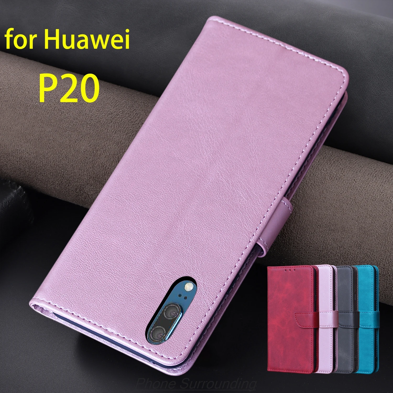 Wallet Flip Cover Leather Case for Huawei P20 EML-L09/L09C EML-L29 EML-AL00 5.8