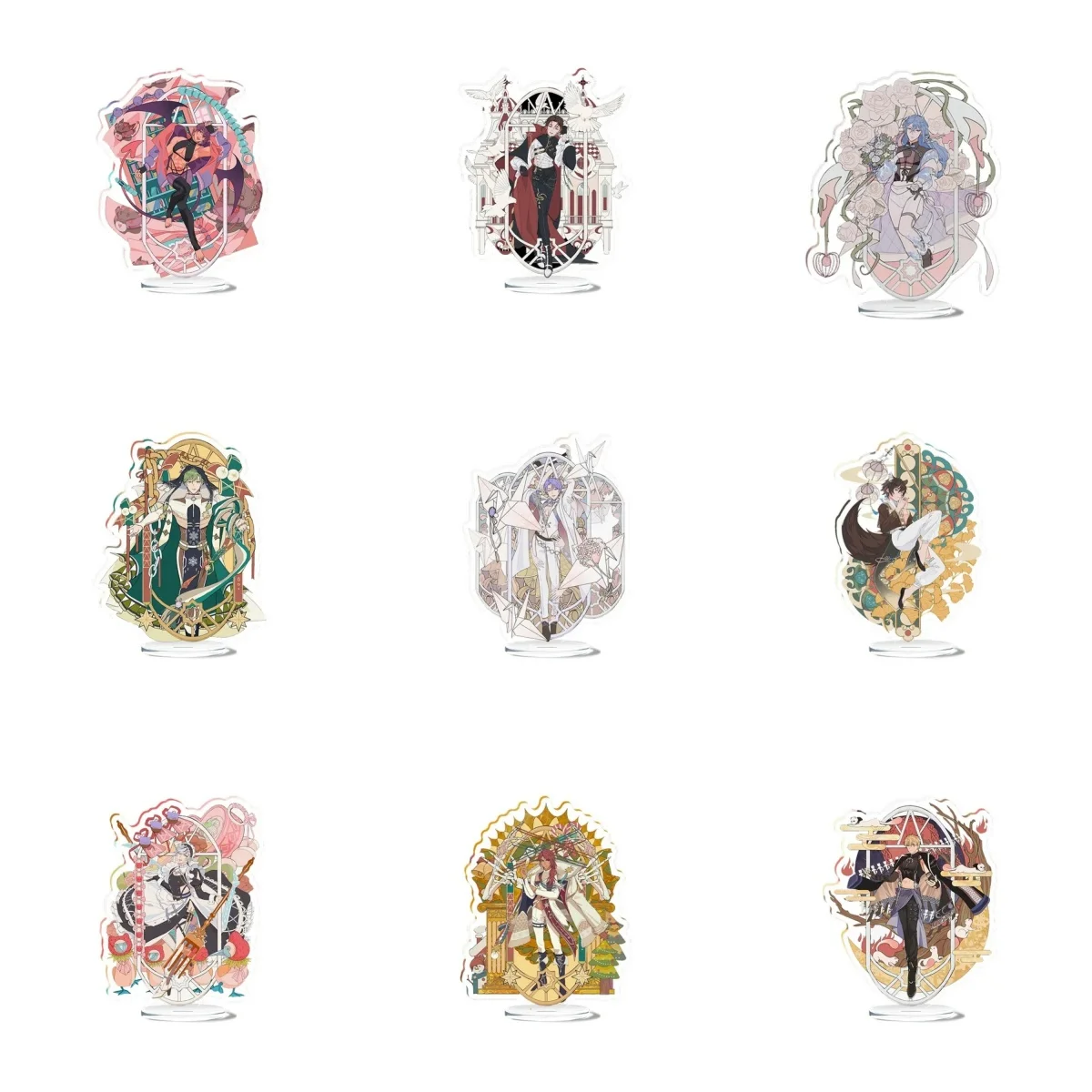 

15CM Charm Anime Nu: Carnival Acrylic Stand Model Cosplay Characters Ornament Accessories Goods Collection Christmas Gifts