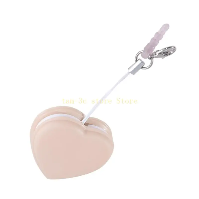 Macaron Screen Wipe Macaron Portable Keychain for Mobile Computer Electronic Glasses Cleaner Cloth