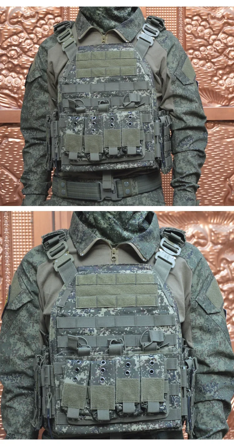 Russian Camouflage Tactical Vest JPC Green Outdoor