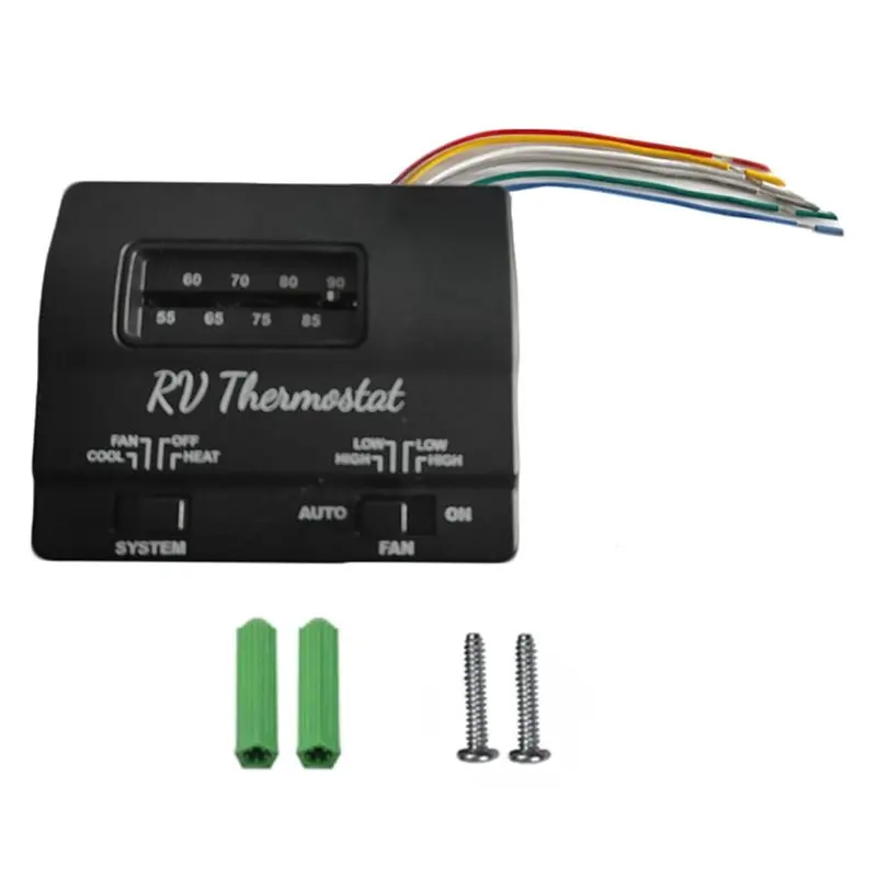 

【PLAISIR】7330F3852 Thermostat Single Stage Heat/Cool For RV Mach Series Air Conditioners