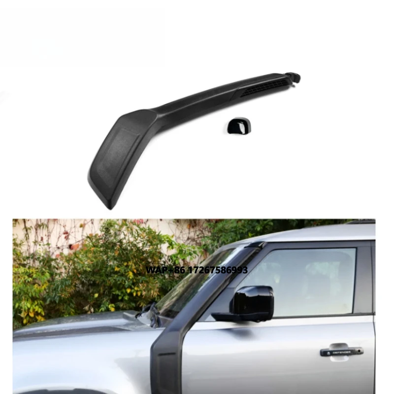 

2020Year+ Defender 90 110 130 ABS Matte Black Normal Snokle Fit for Defender Car Accessories Automotive Parts