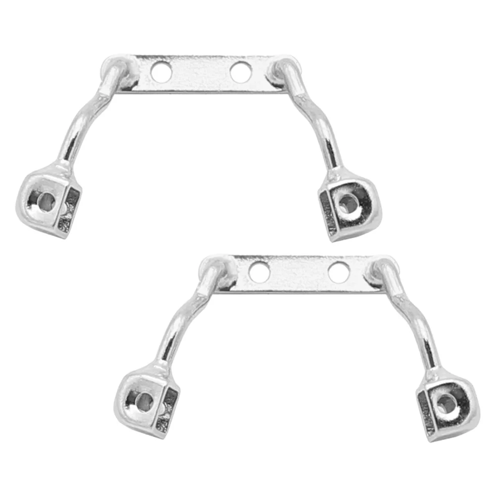 

2pcs Nose Pads Stainless Steel Metal Bracket Eyeglasses Frame Accessories Comfort Non Slip Design Glasses Support Pad