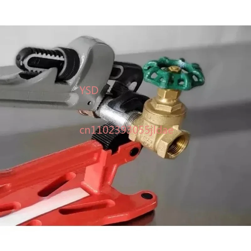 Pipe Vise PV01 The Bigfoot 1.5in Steel Portable HD Solid Base Spring Loaded Jaws