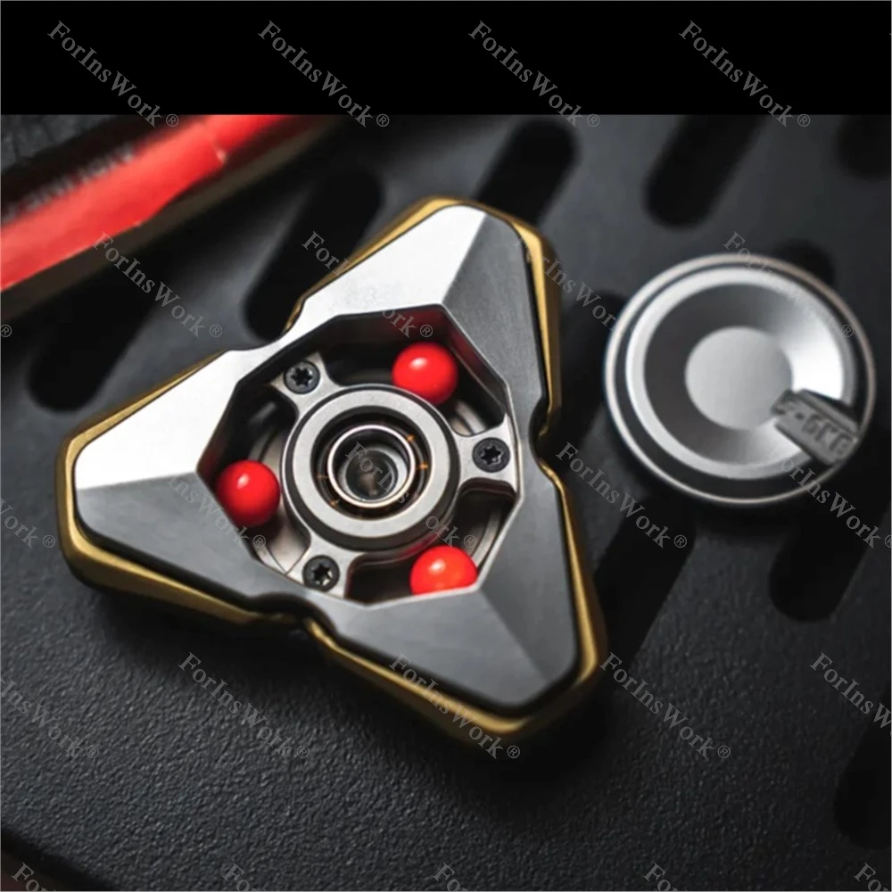 S-ONE SUAN Q Stemvork Max Fidget Spinner Angst Stress Bureau Speelgoed Hand Spinner