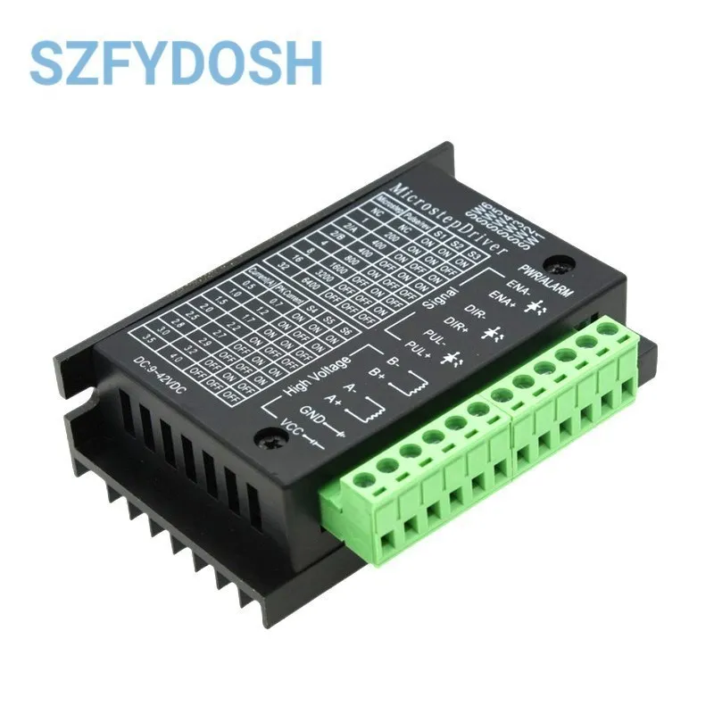 Upgraded Stepper Motor Driver TB6600 42/57/86 Type NEMA 4.0A Stepping Controller For 3D Printer CNC Router