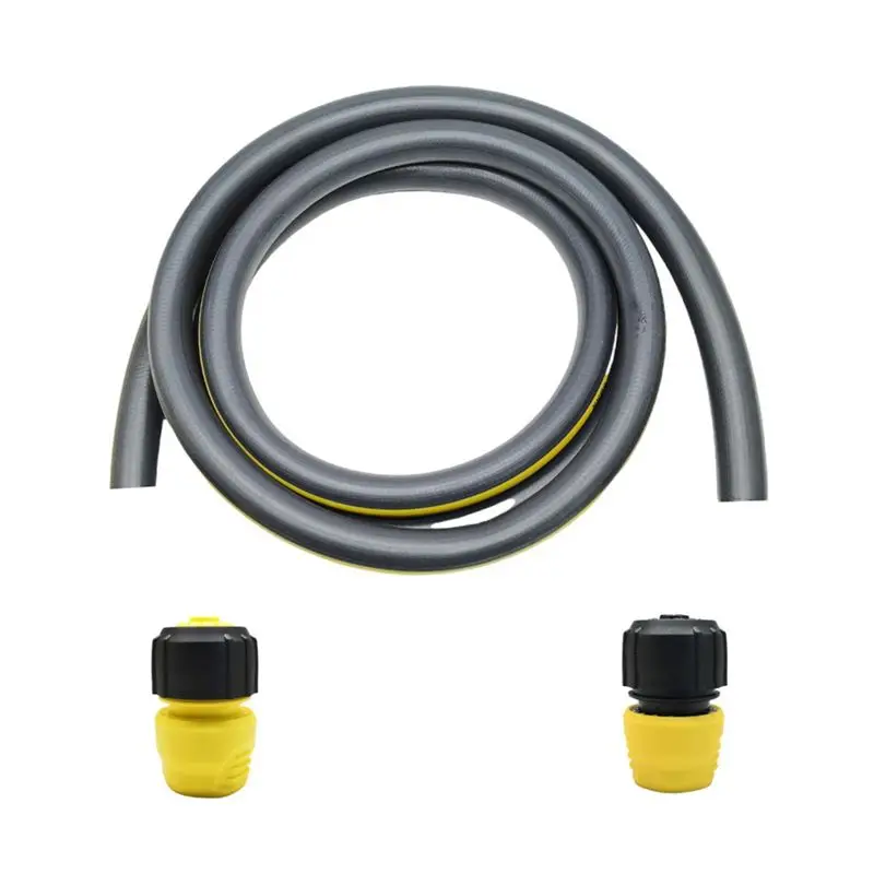 ABGE-3/4 In X 9.8 FT For Karcher Garden Hose Flexible Kink Resistant Water Stop Joint Straight Joint Kit