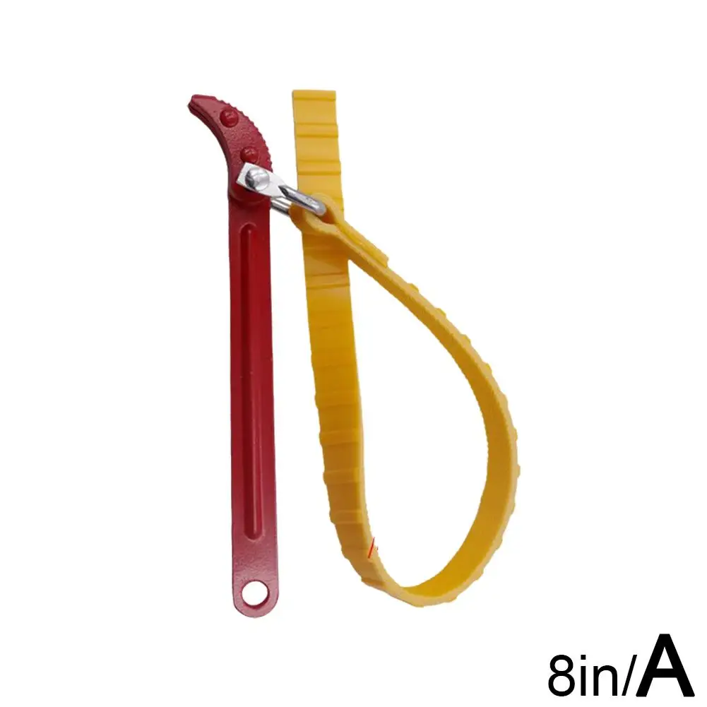 Car Truck Fuel Oil Filter Wrench Joints Pipe Spanner Slip Repair Puller Motorcycle Strap Anti Tools Accessories Belt Automo G5p4