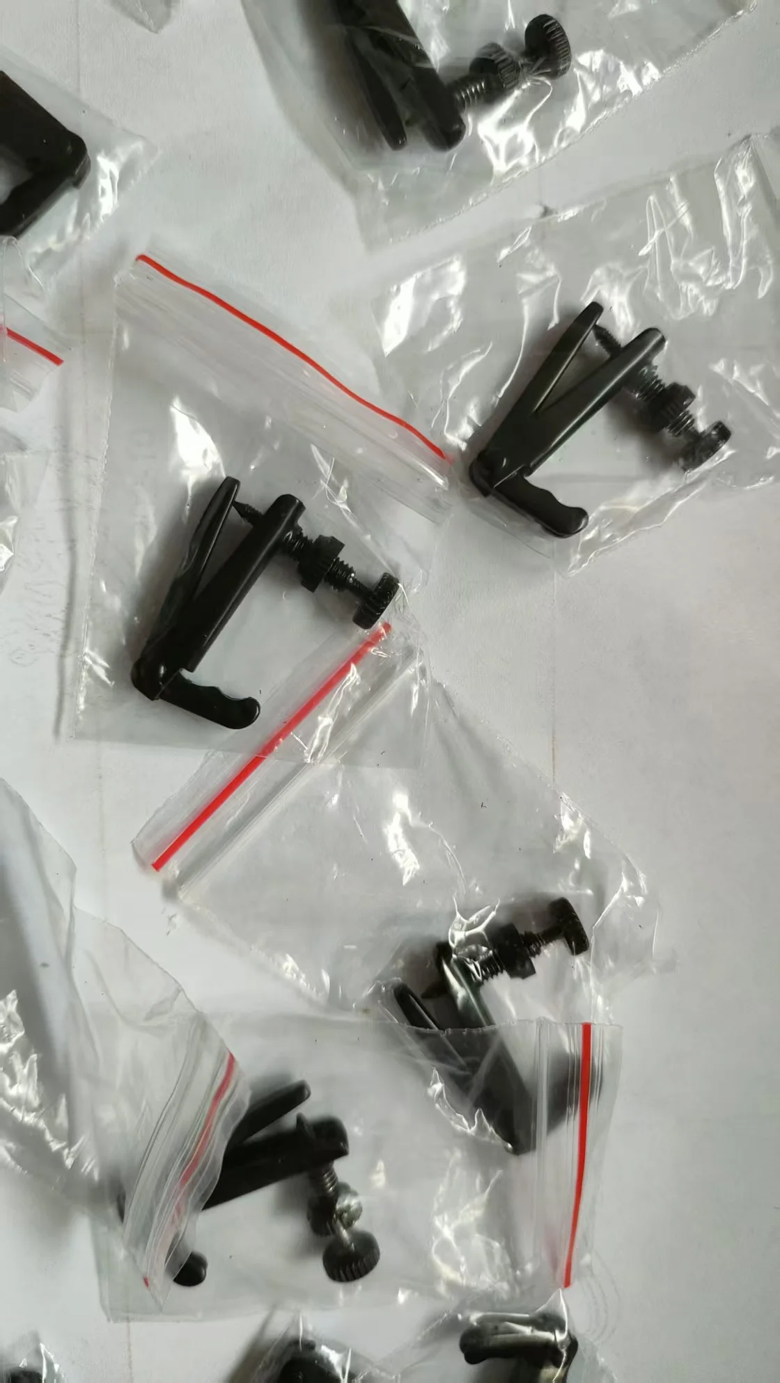 40 PCs Black Fine Tuner 3/4 to 4/4 Fiddle String Adjusters
