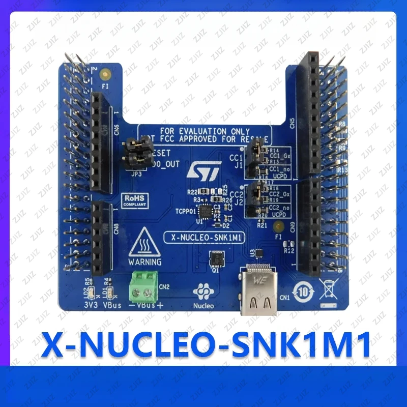 

X-NUCLEO-SNK1M1 Expansion Board TCPP01-M12 Type-C Power Transmission Slot 5V/2A for Industrial Power