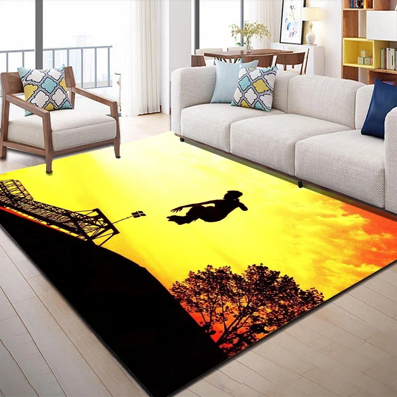 Sports Roller Skating Carpet Kitchen MatEntrance Doormat Bedroom Floor Decoration Living Room Carpet Bathroom Anti-slip rugs