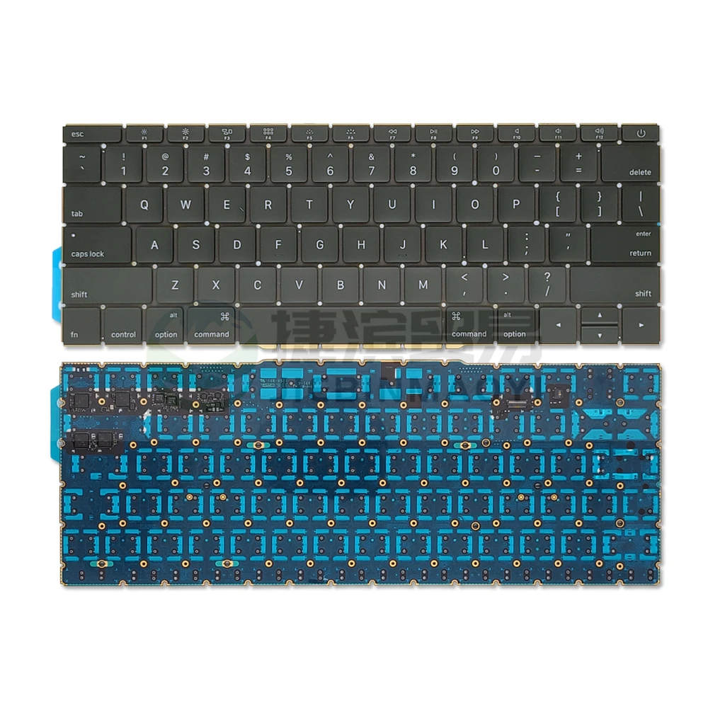 Teclado portátil para MacBook Pro, A1708, 13.3 ", Retina, EUA, Reino Unido, coreano, francês, alemão, russo, MLL42, MPXQ2, final de 2016, meados de 2017