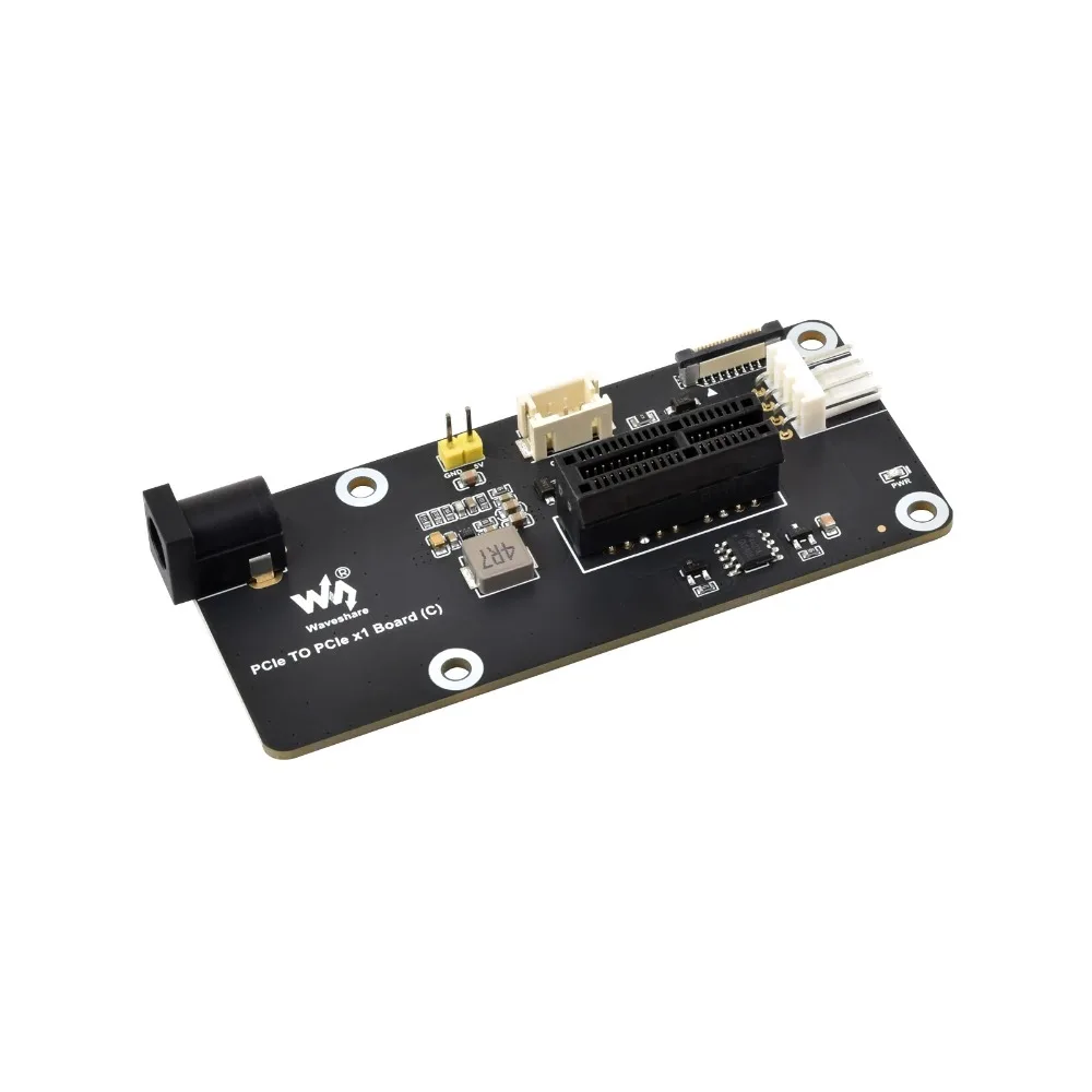 AvaCoreFFC To Standard PCIe X1 Slot Adapter Board For Raspberry Pi 5, Compatible With X4/x8/x16 Cards